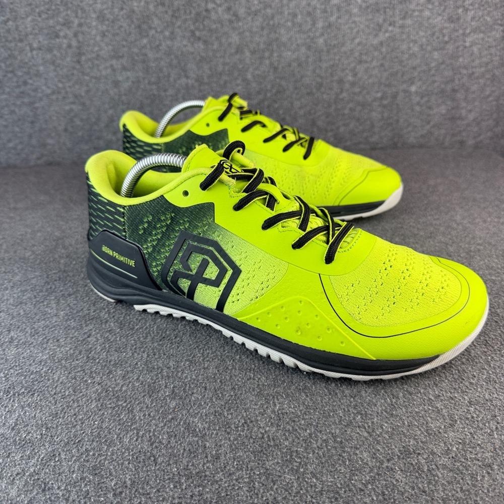 Born Primitive Savage 1 Training‎ Neon Yellow Black Mens 10 Athletic Sneakers